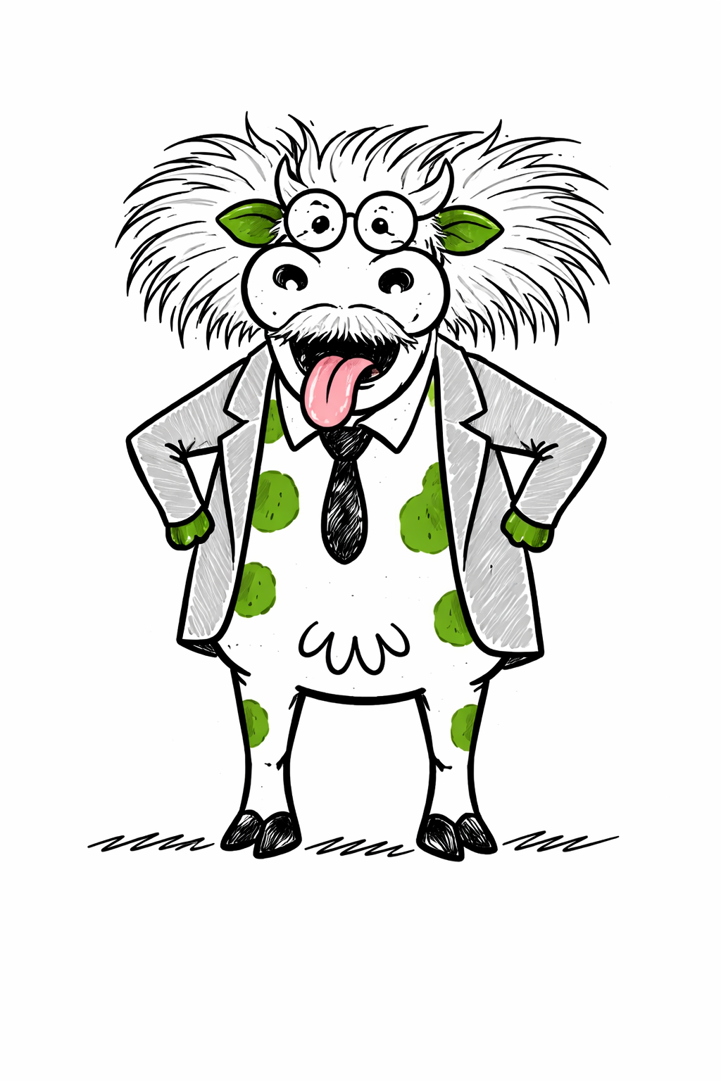 Einscow - The math-obsessed cow